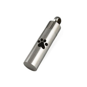 Paw Print Cylinder Pendant