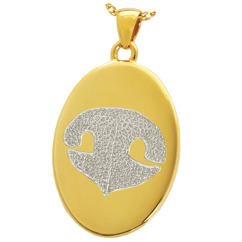 Actual Nose Print Pendant - Oval - Image 4