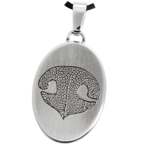 Actual Nose Print Pendant - Oval - Image 2