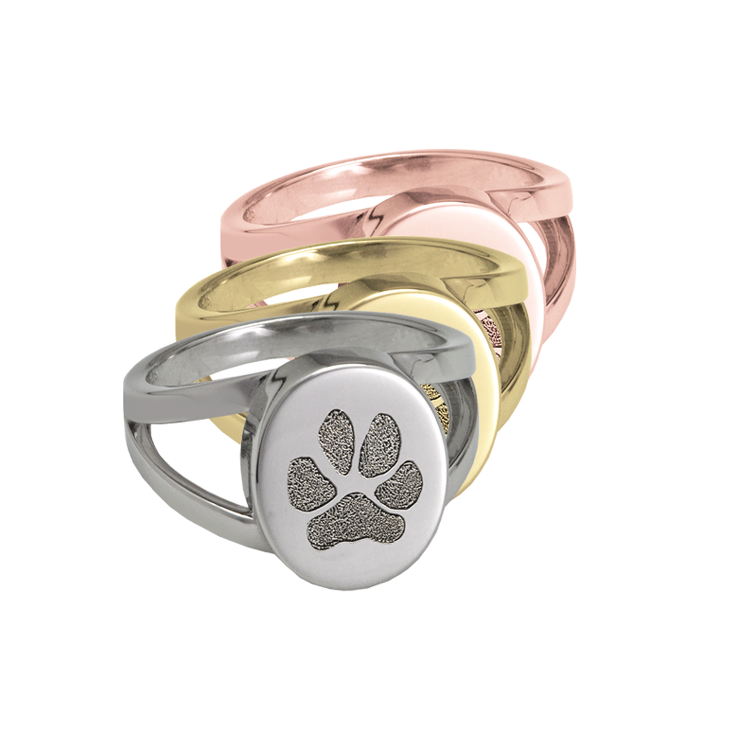 Actual Pet Print V-Ring