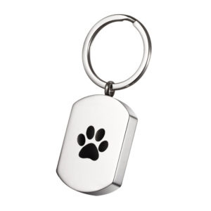 Paw Print Keychain