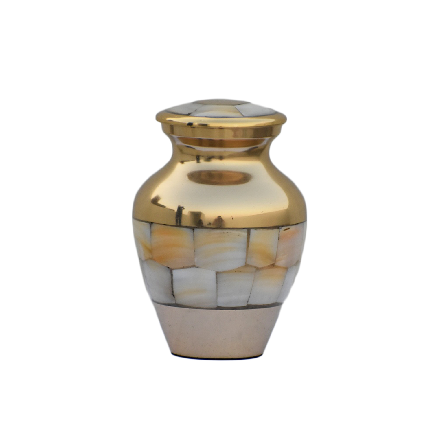 Classic Mother of Pearl Keepsake Urn