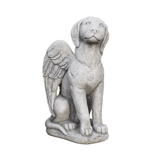 Guardian Angel - Dog Statue