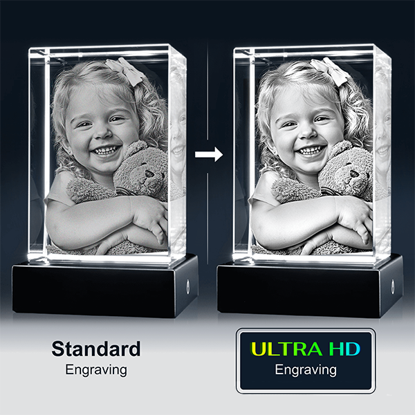 3D Crystal Keychain - Bone - Image 5